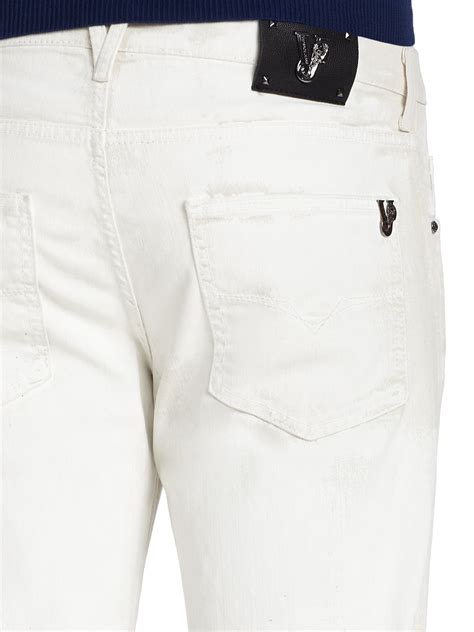 White Versace Jeans for Men 